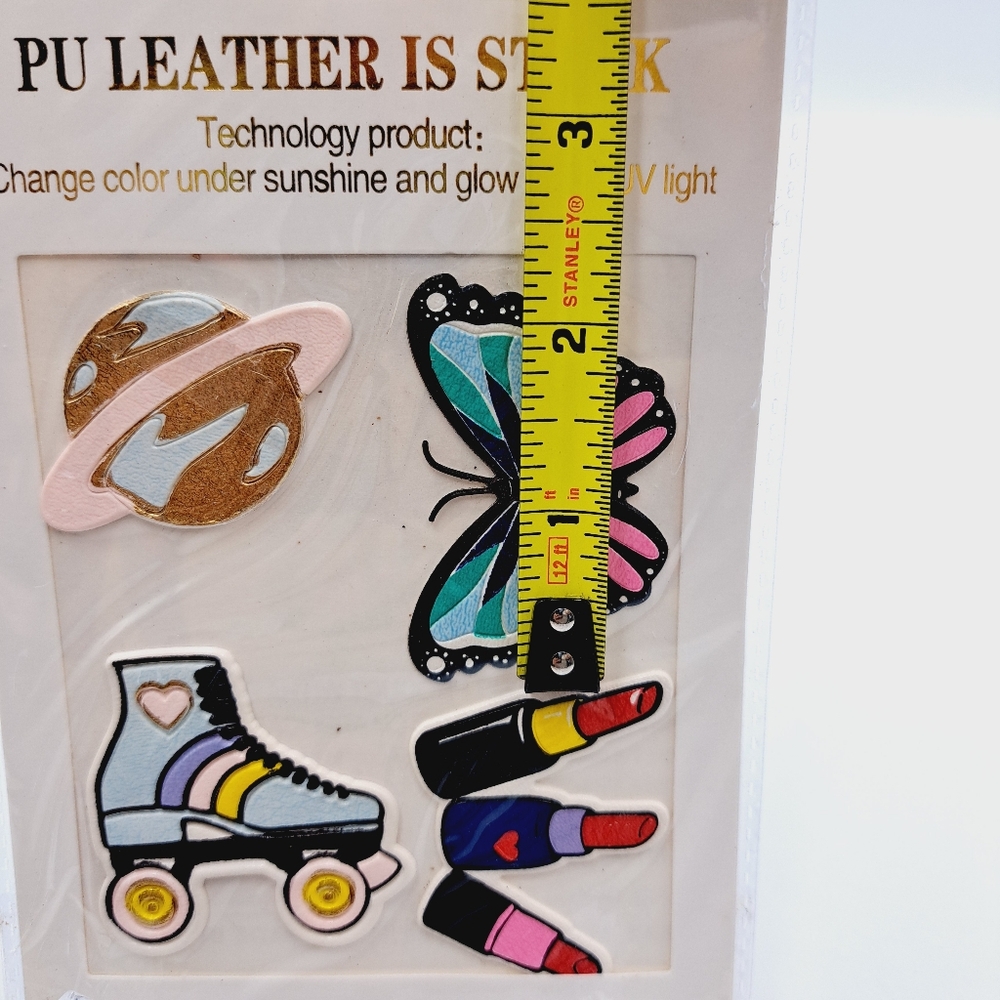 Color-Changing PU Leather Stickers - Picture 4 of 5